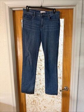 Lucky Brand Women's Medium Blue Straight-Leg Jeans- 34” Inseam